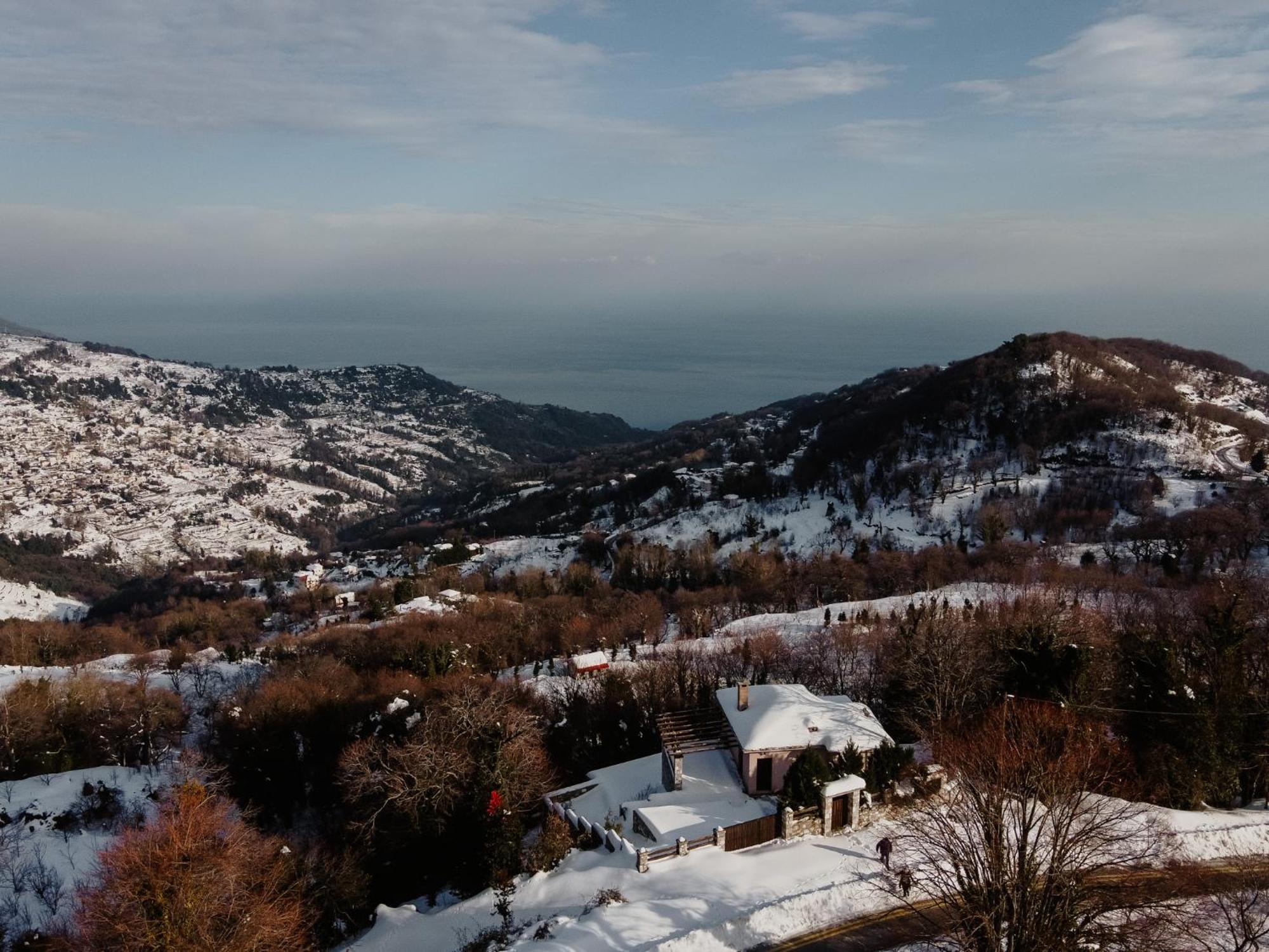 A Dream Deferred Villa Pelion Kissos  Eksteriør billede